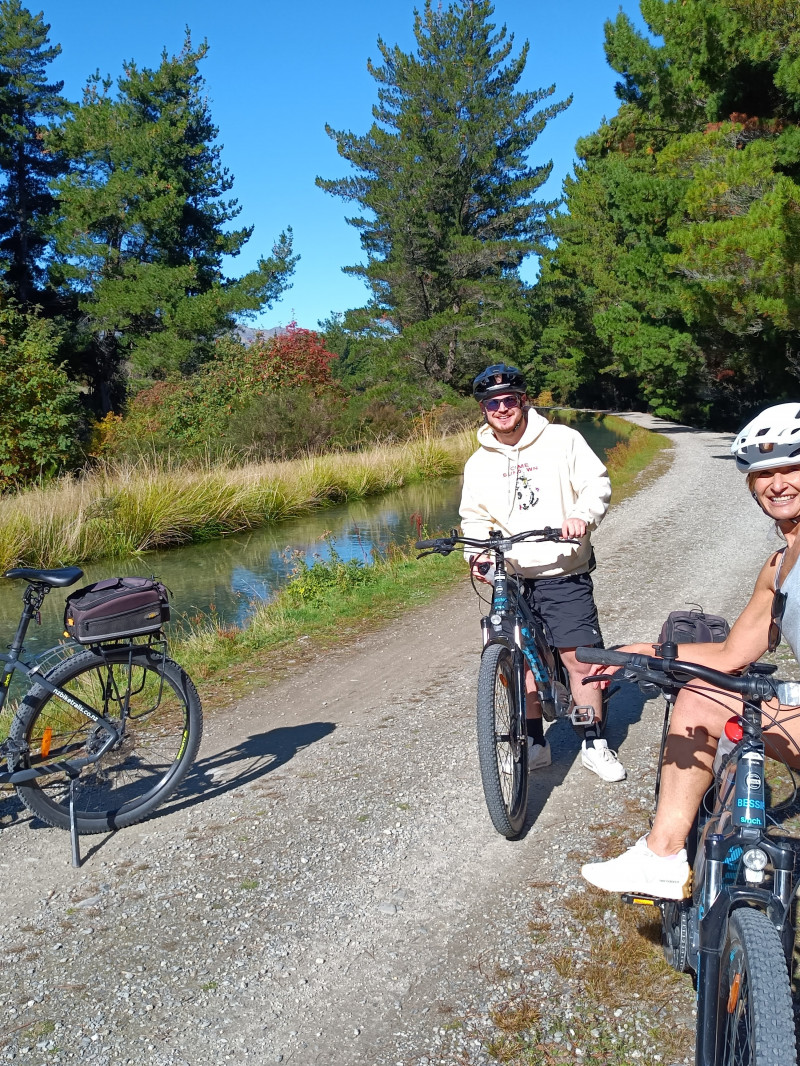 Bike the Wanaka and Hawea Trails - E-bike/Standard Bike Hire and Shuttle Included 2